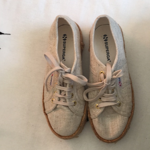 Superga Shoes - Superga Women's Cotropew Trainers 37.5